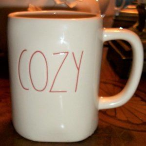 NWOT RAE DUNN 'COZY' COFFEE MUG CUP